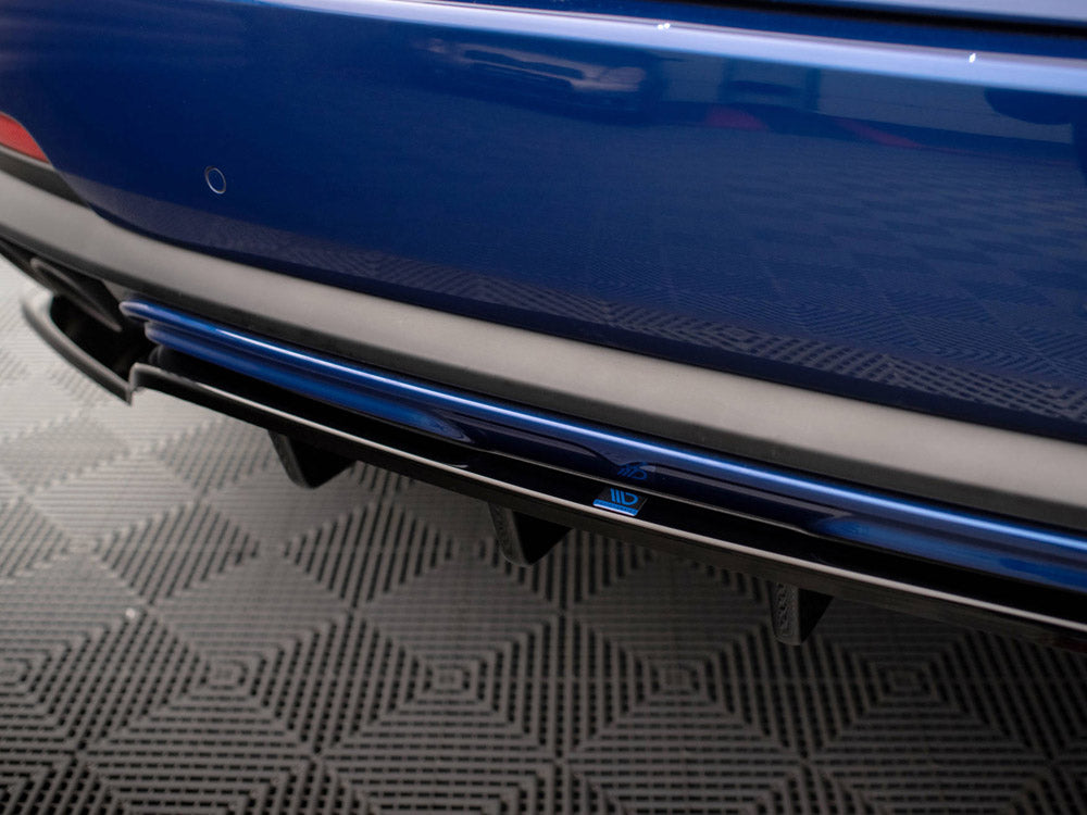 Maxton Design Rear Splitter (Vertical Bars) Maserati Levante GTS Mk1