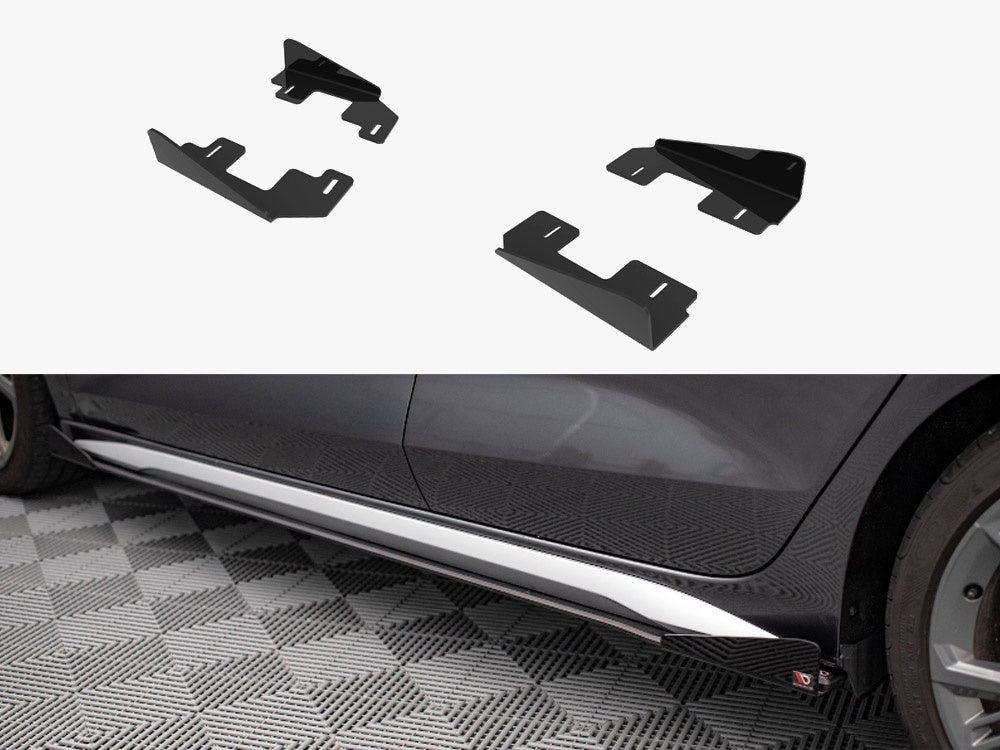 Maxton Design Side Flaps Audi S3 / A3 S-Line 8Y / 8Y Facelift