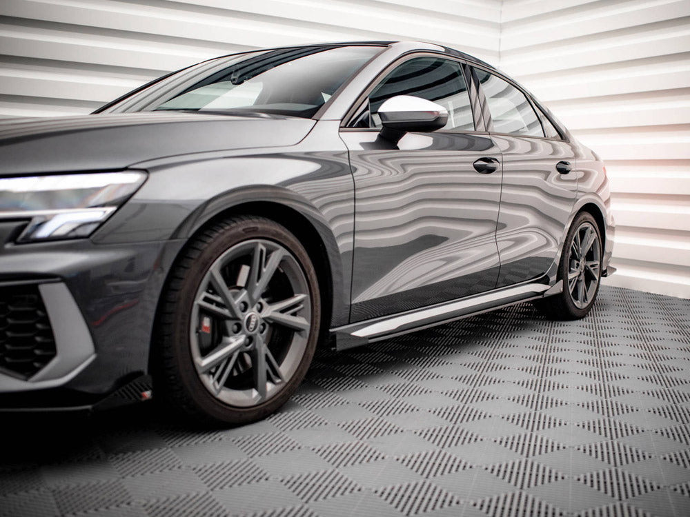 Maxton Design Side Flaps Audi S3 / A3 S-Line 8Y / 8Y Facelift