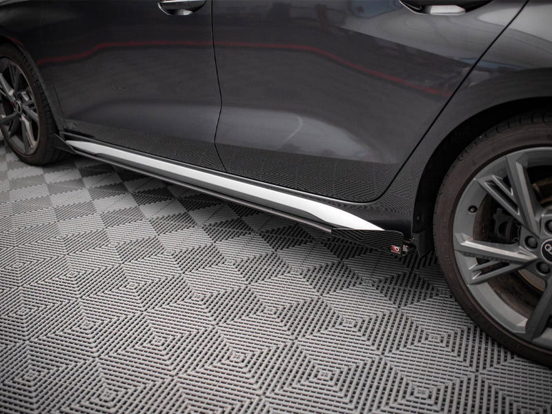 Maxton Design Side Flaps Audi S3 / A3 S-Line 8Y / 8Y Facelift
