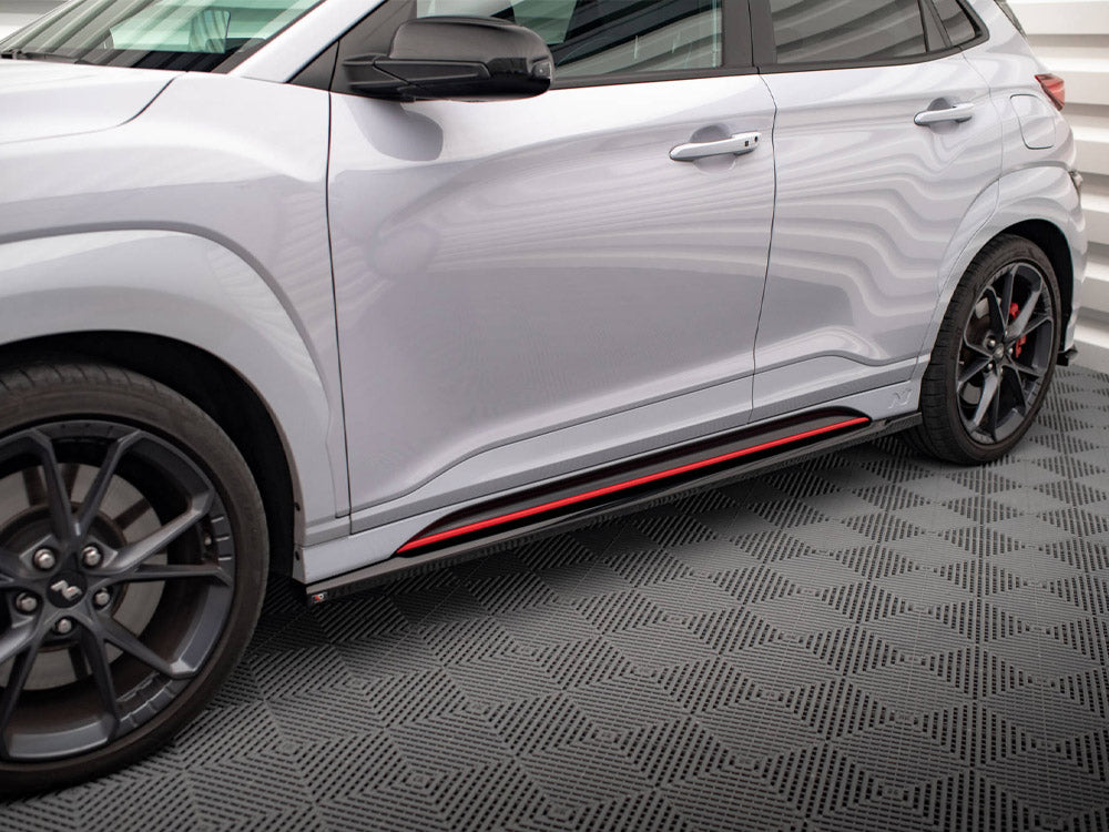 Maxton Design Side Skirts Diffusers V.1 Hyundai Kona N Mk1