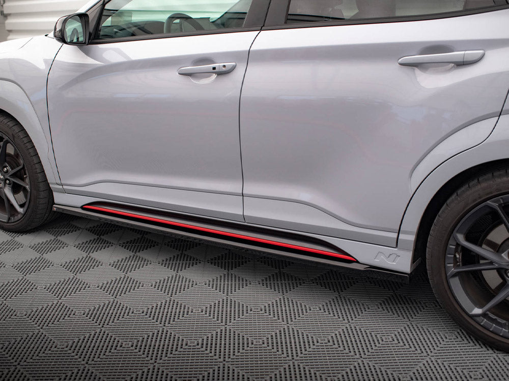 Maxton Design Side Skirts Diffusers V.1 Hyundai Kona N Mk1