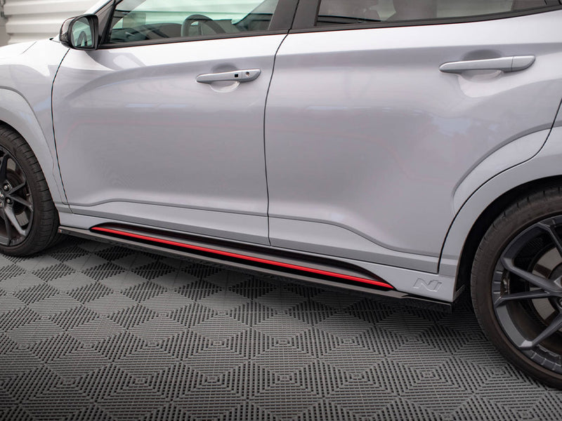 Maxton Design Side Skirts Diffusers V.1 Hyundai Kona N Mk1