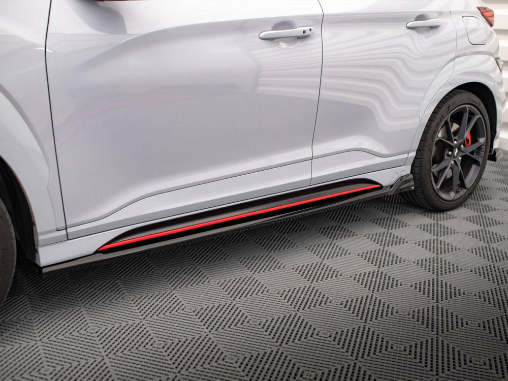 Maxton Design Side Skirts Diffusers V.2 Hyundai Kona N Mk1