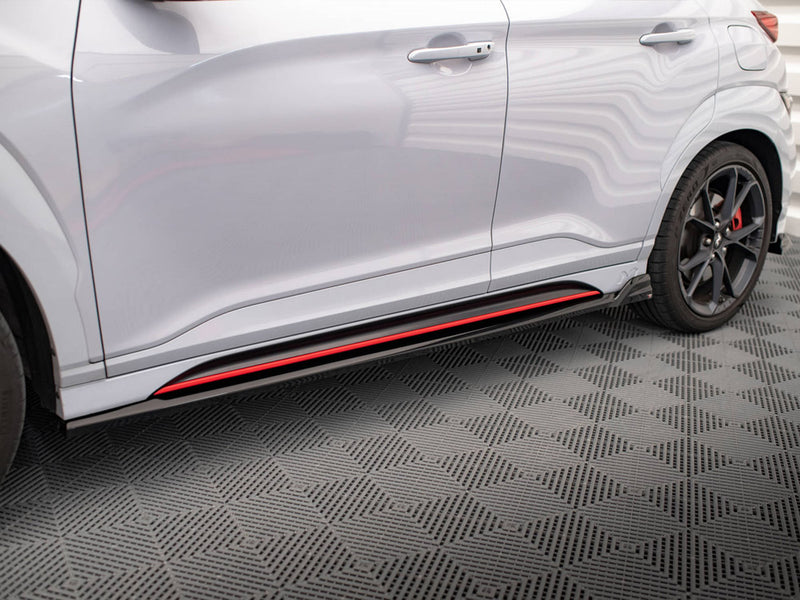 Maxton Design Side Skirts Diffusers V.2 Hyundai Kona N Mk1