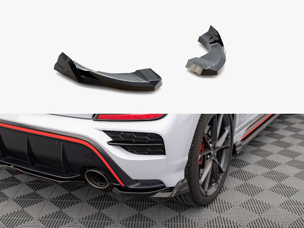 Maxton Design Rear Side Splitters V.2 Hyundai Kona Mk1