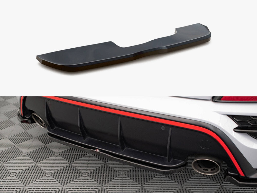 Maxton Design Central Rear Splitter Hyundai Kona N Mk1