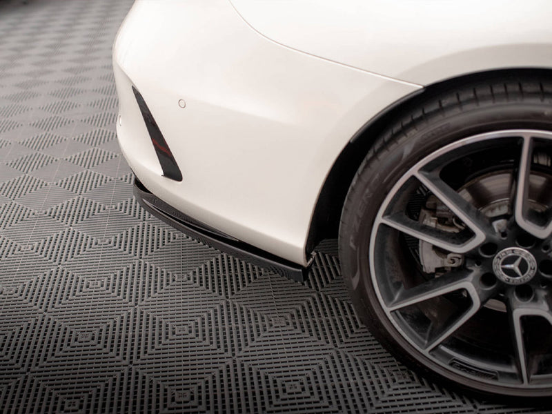 Maxton Design Rear Splitter (Vertical Bars) Mercedes C Coupe AMG-Line C205 Facelift