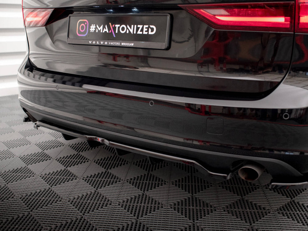 Maxton Design Rear Splitter V.2 (Vertical Bars) Volvo V90 Mk2
