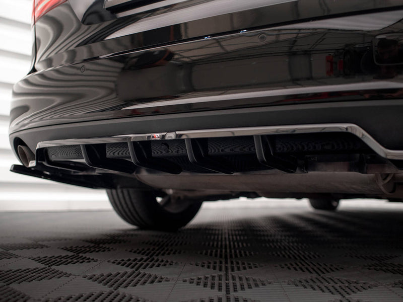 Maxton Design Rear Splitter V.2 (Vertical Bars) Volvo V90 Mk2