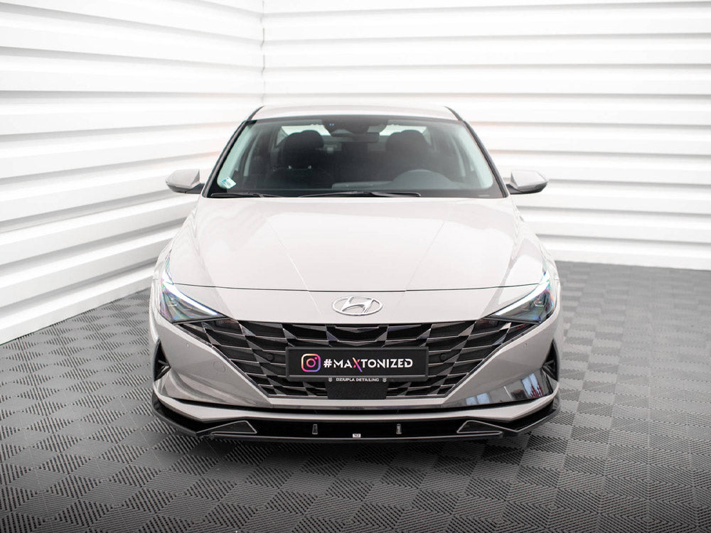 Maxton Design Front Splitter Hyundai Elantra Mk7