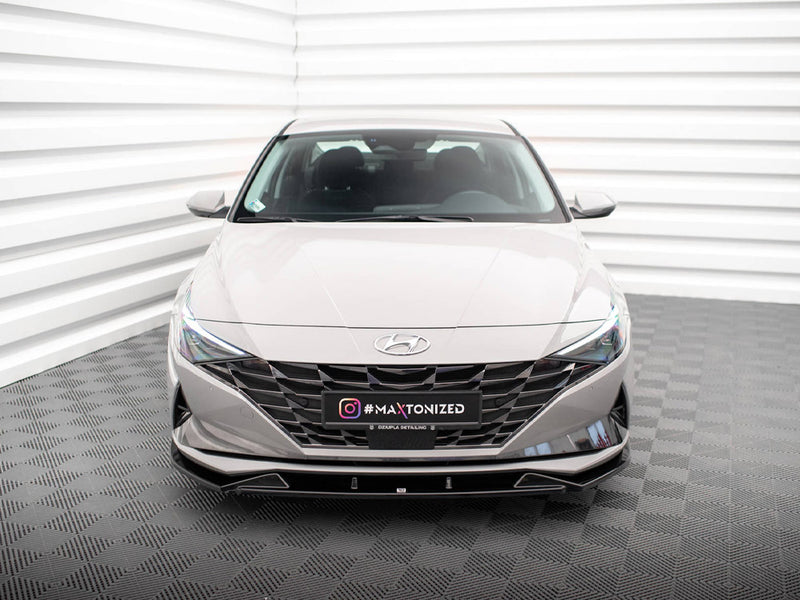 Maxton Design Front Splitter Hyundai Elantra Mk7