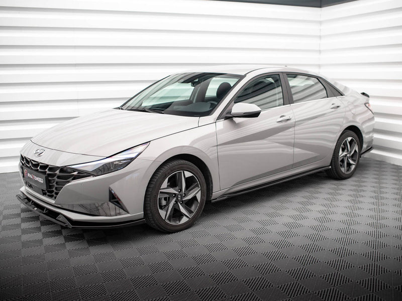 Maxton Design Side Skirts Diffusers Hyundai Elantra Mk7