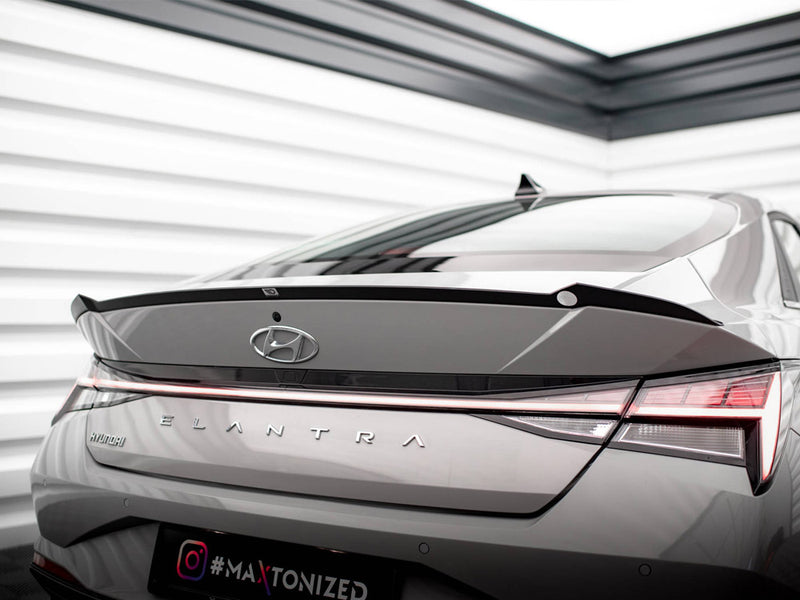 Maxton Design Spoiler CAP Hyundai Elantra Mk7