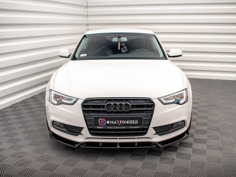 Maxton Design Front Splitter V.1 Audi A5 Coupe / Sportback 8T Facelift