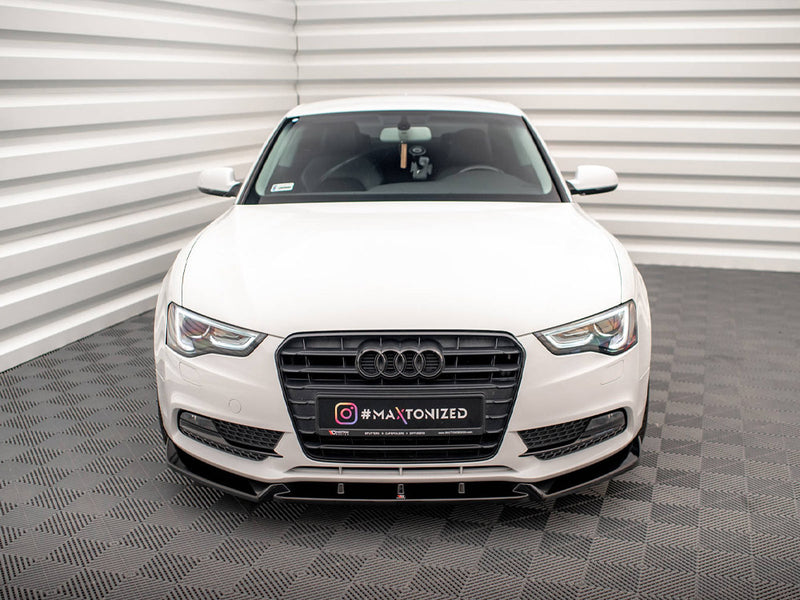 Maxton Design Front Splitter V.1 Audi A5 Coupe / Sportback 8T Facelift