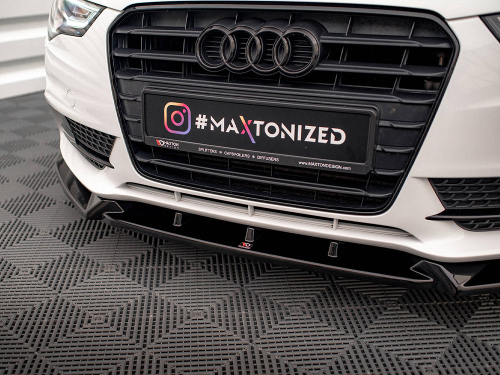 Maxton Design Front Splitter V.1 Audi A5 Coupe / Sportback 8T Facelift