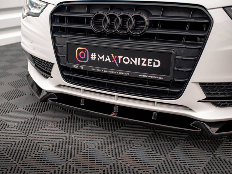 Maxton Design Front Splitter V.1 Audi A5 Coupe / Sportback 8T Facelift