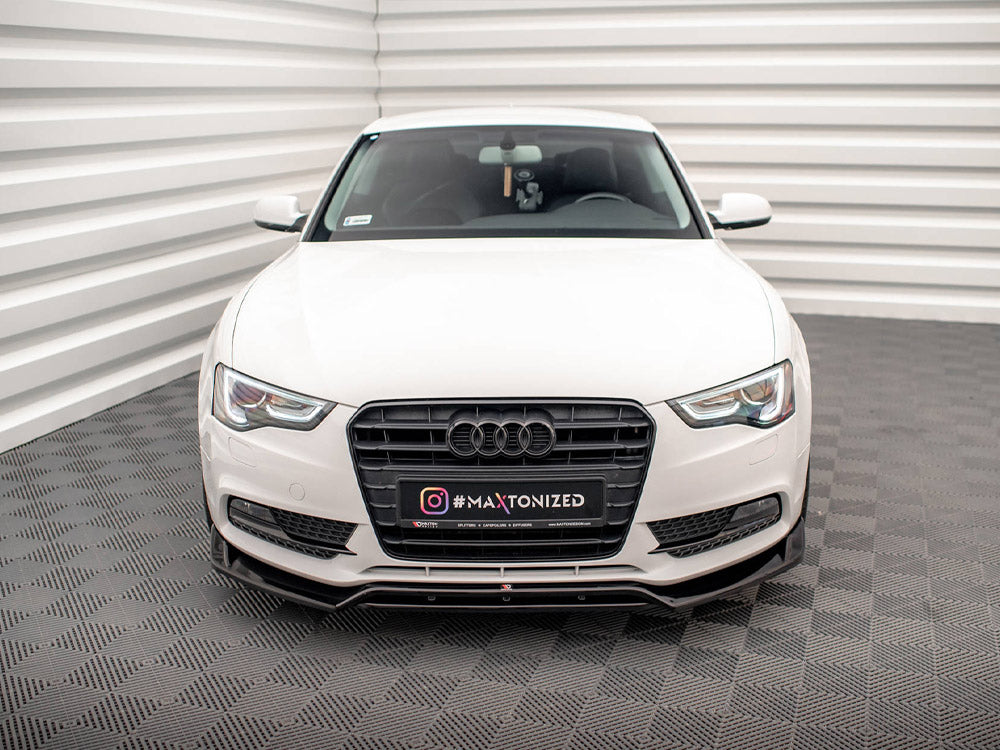 Maxton Design Front Splitter V.2 Audi A5 Coupe / Sportback 8T Facelift