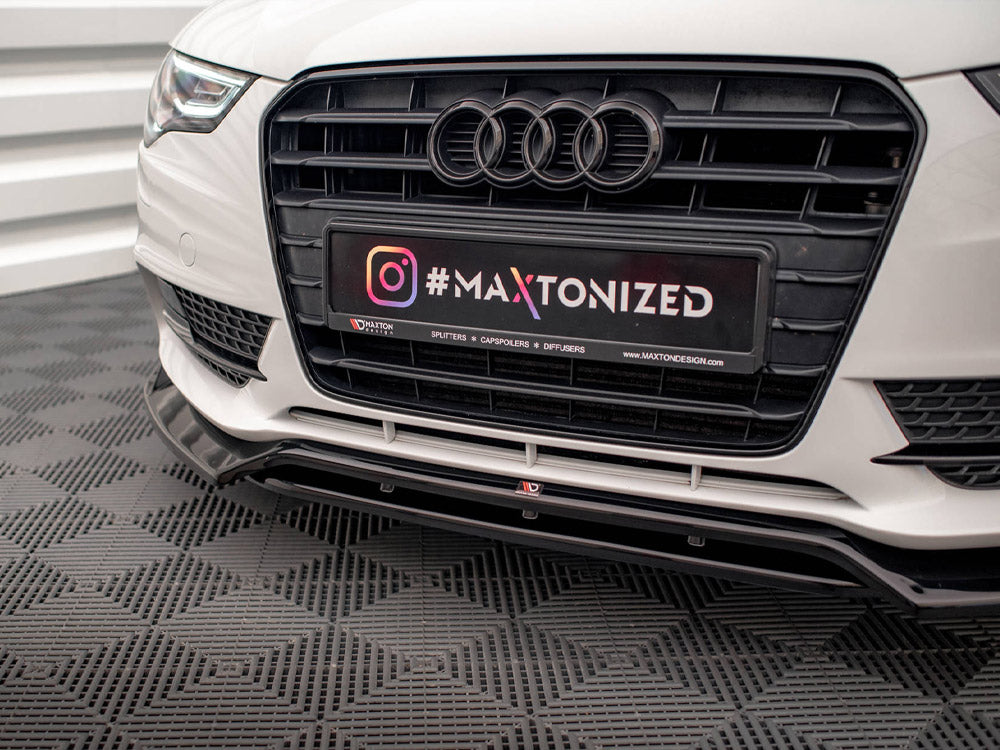 Maxton Design Front Splitter V.2 Audi A5 Coupe / Sportback 8T Facelift