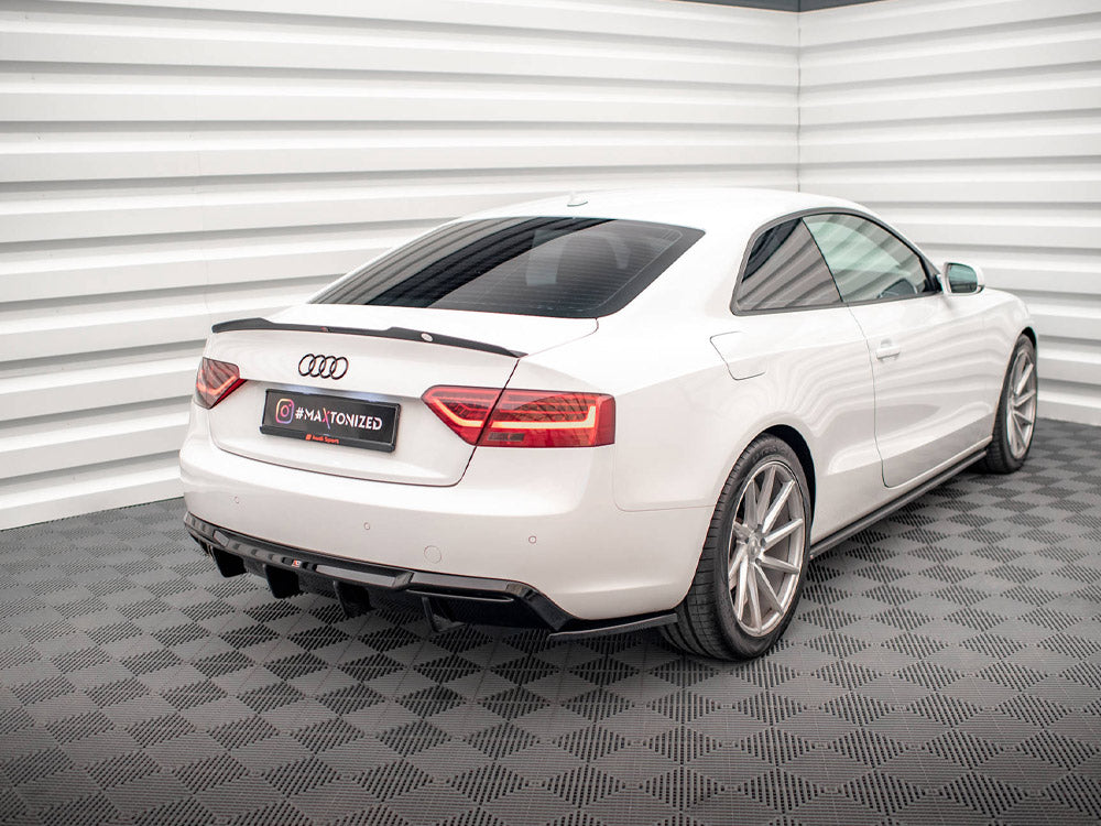 Maxton Design Rear Side Splitters Audi A5 Coupe 8T Facelift