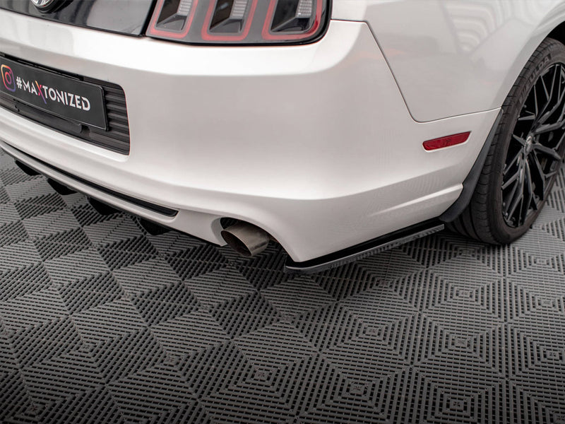 Maxton Design Rear Side Splitters Ford Mustang Mk5 Facelift
