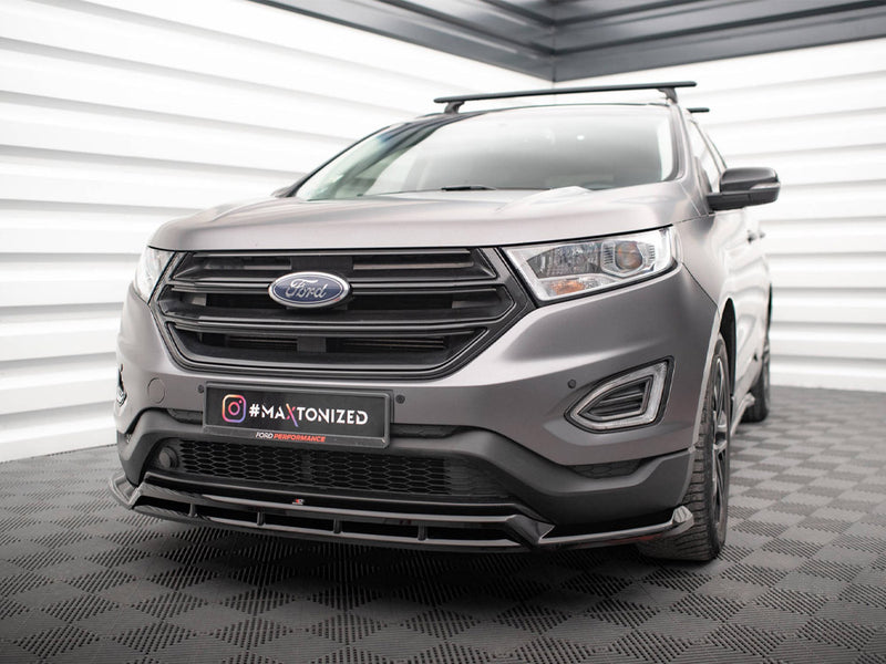 Maxton Design Front Splitter Ford Edge Mk2