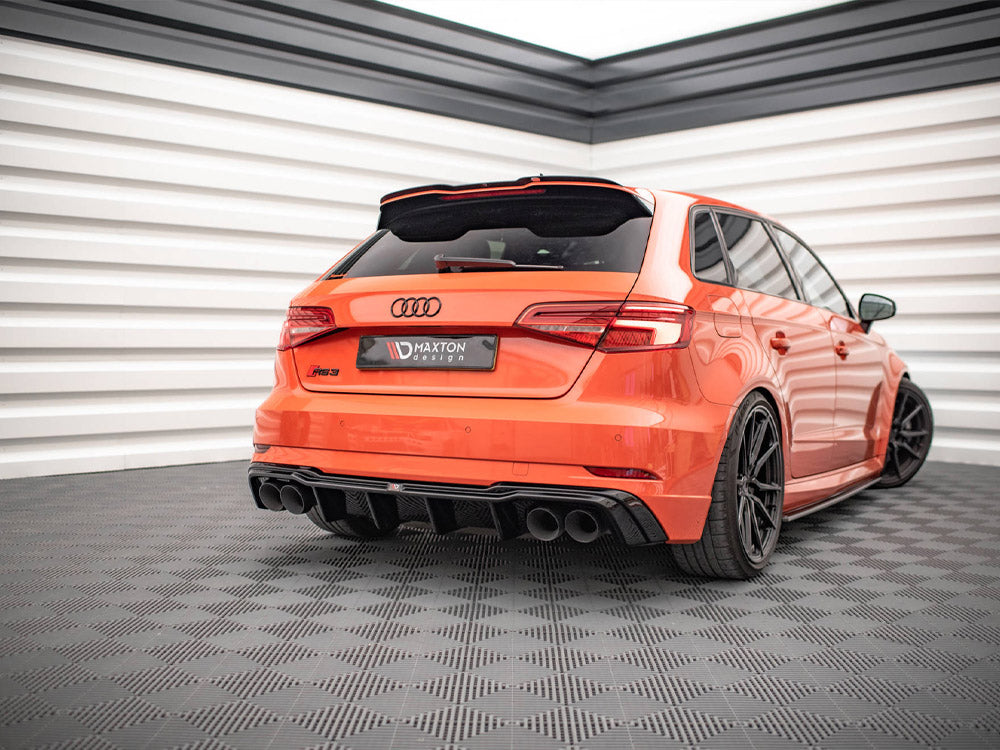 Maxton Design Rear Valance + Milltek Sport Non-Resonated Exhaust Audi RS3 Sportback 8V Facelift
