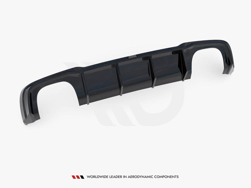 Maxton Design Rear Valance + Milltek Sport Resonated Exhaust Audi RS3 Sportback 8V Facelift