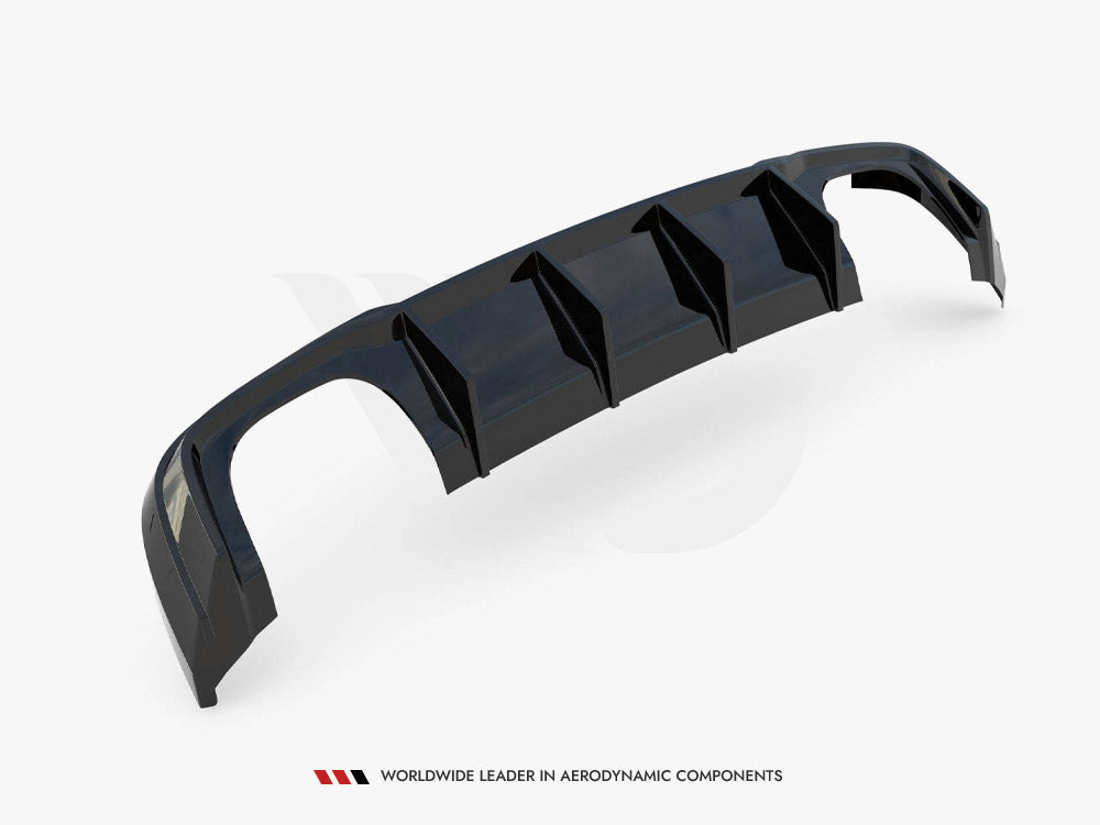 Maxton Design Rear Valance + Milltek Sport Non-Resonated Exhaust Audi RS3 Sportback 8V Facelift