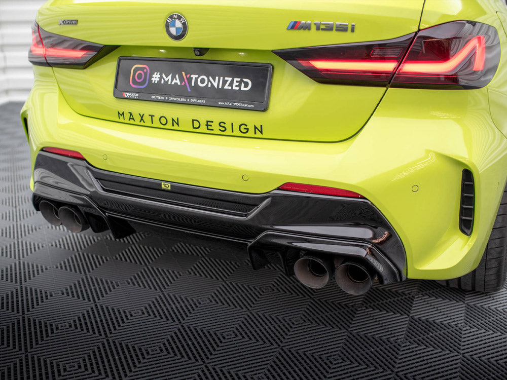 Maxton Design Rear Valance V.2 + Milltek Sport Exhaust BMW 1 F40 M-Pack / M135i