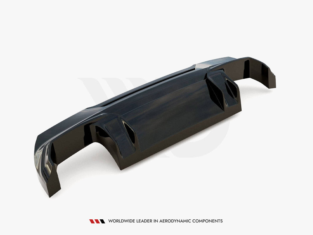 Maxton Design Rear Valance V.2 + Milltek Sport Exhaust BMW 1 F40 M-Pack / M135i