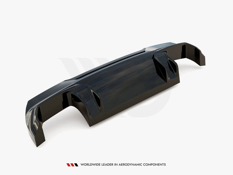 Maxton Design Rear Valance V.2 + Milltek Sport Exhaust BMW 1 F40 M-Pack / M135i