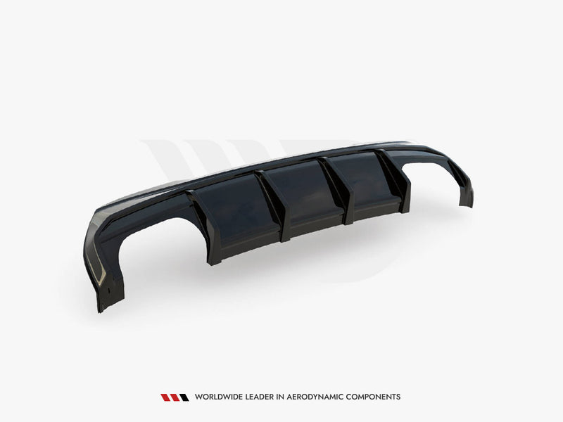 Maxton Design Rear Valance V.3 + Milltek Sport Exhaust BMW 1 F40 M-Pack / M135i