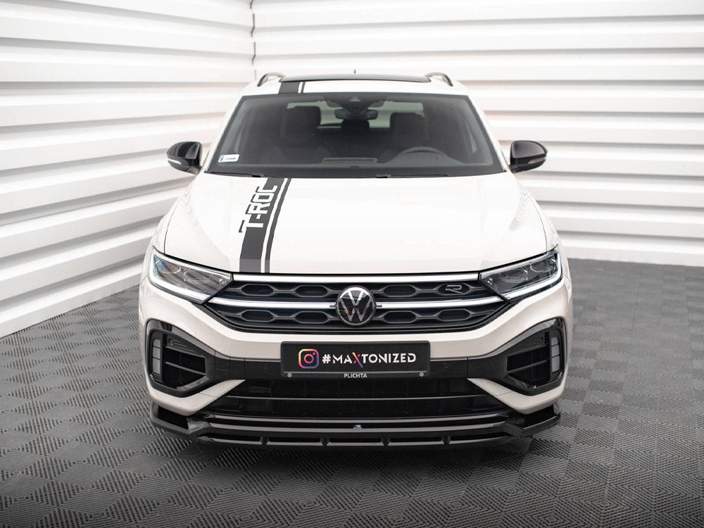 Maxton Design Front Splitter V.1 Volkswagen T-Roc R / R-Line Mk1 Facelift