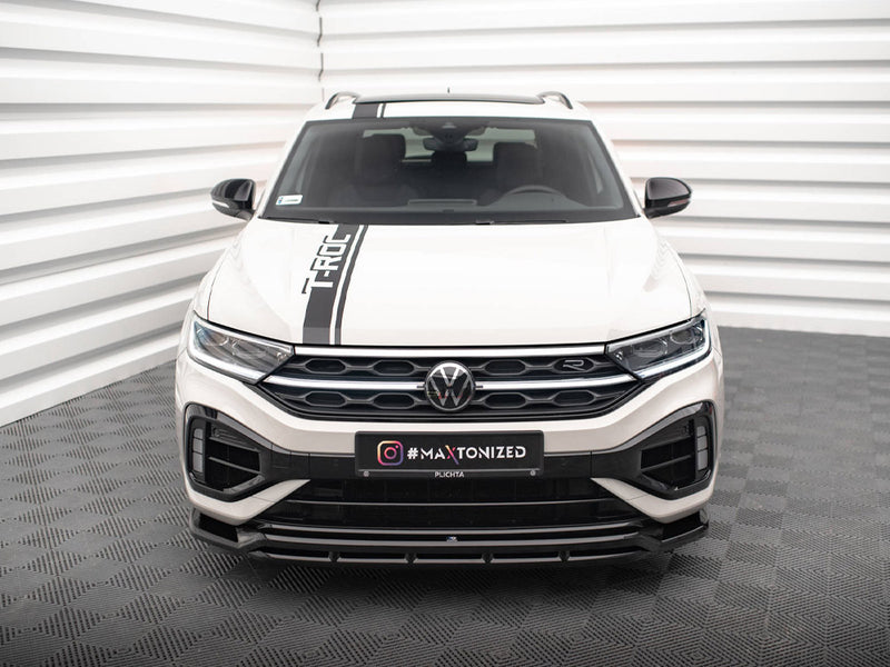 Maxton Design Front Splitter V.1 Volkswagen T-Roc R / R-Line Mk1 Facelift