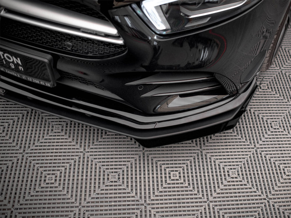 Maxton Design Front Flaps Mercedes A35 AMG / AMG-Line Aero Pack W177