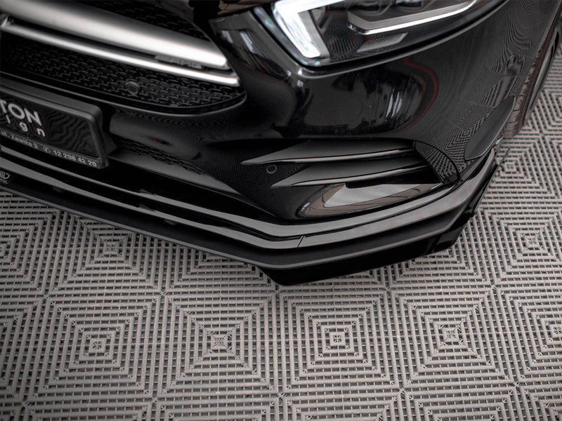 Maxton Design Front Flaps Mercedes A35 AMG / AMG-Line Aero Pack W177