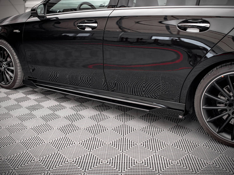 Maxton Design Side Flaps Mercedes A35 AMG / AMG-Line Aero Pack W177