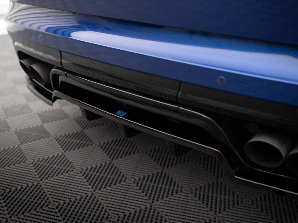 Maxton Design Rear Splitter (Vertical Bars) Land Rover Range Rover Sport SVR Mk2