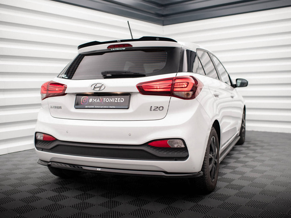 Maxton Design Central Rear Splitter Hyundai I20 Mk2 Facelift