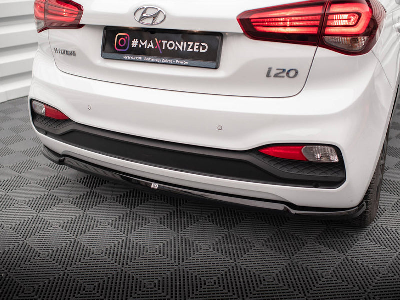 Maxton Design Central Rear Splitter Hyundai I20 Mk2 Facelift