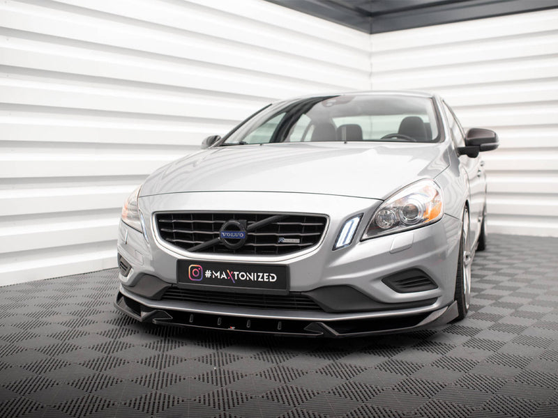 Maxton Design Front Splitter V.1 Volvo S60 R-Design Mk2
