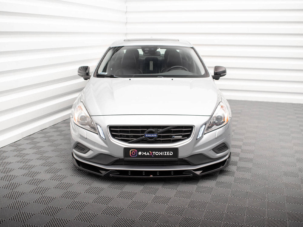 Maxton Design Front Splitter V.1 Volvo S60 R-Design Mk2