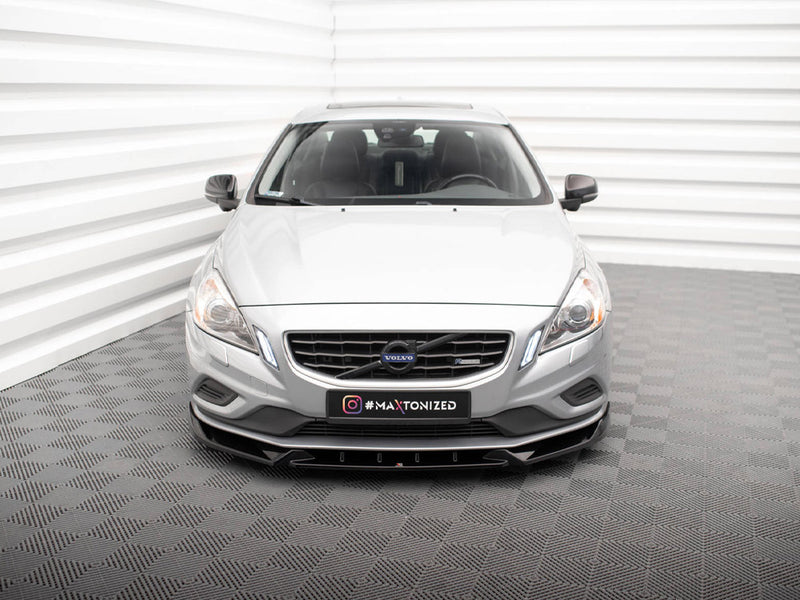Maxton Design Front Splitter V.1 Volvo S60 R-Design Mk2