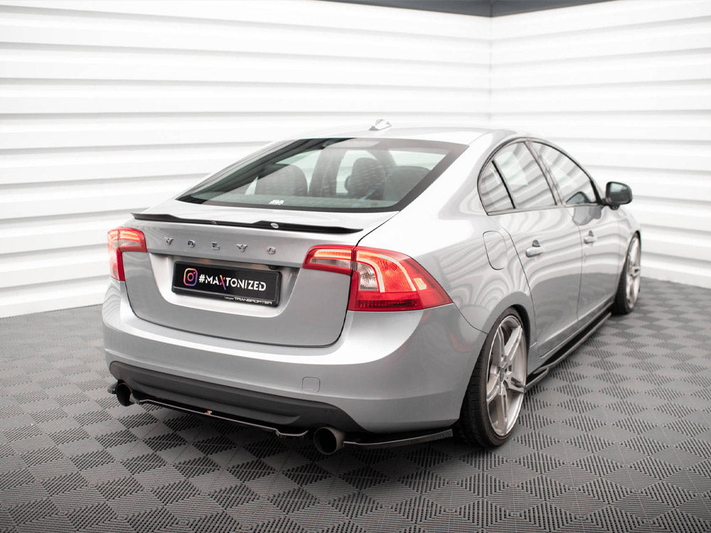 Maxton Design Rear Side Splitters Volvo S60 R-Design Mk2