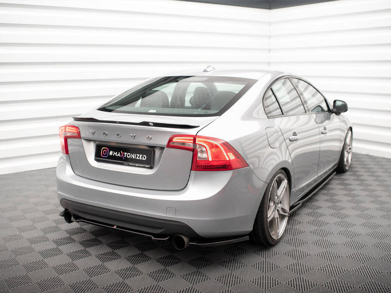 Maxton Design Rear Side Splitters Volvo S60 R-Design Mk2