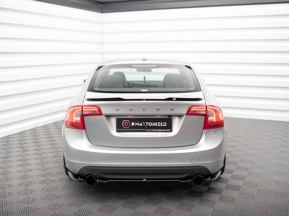 Maxton Design Central Rear Splitter Volvo S60 R-Design Mk2