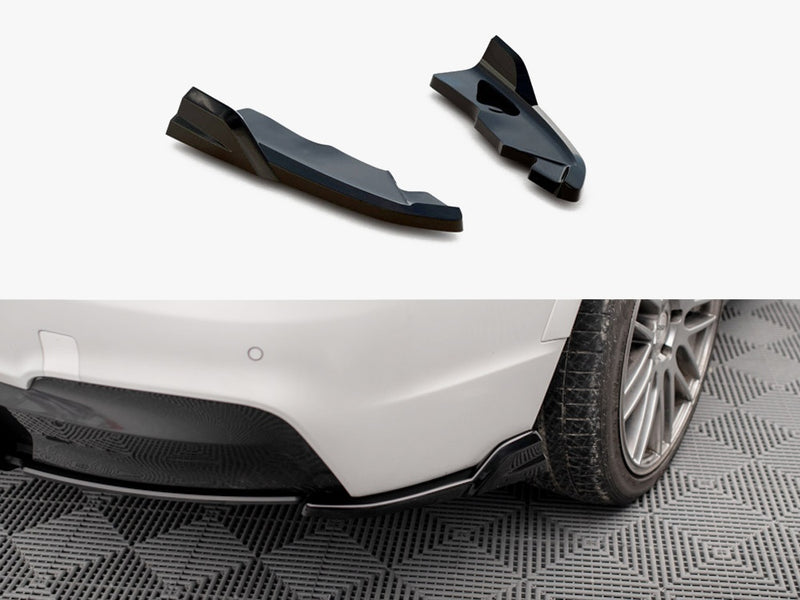 Maxton Design Rear Side Splitters BMW X3 M-Pack F25
