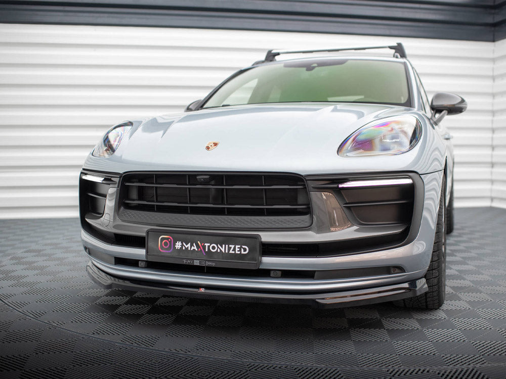 Maxton Design Front Splitter Porsche Macan Mk1 Facelift 2